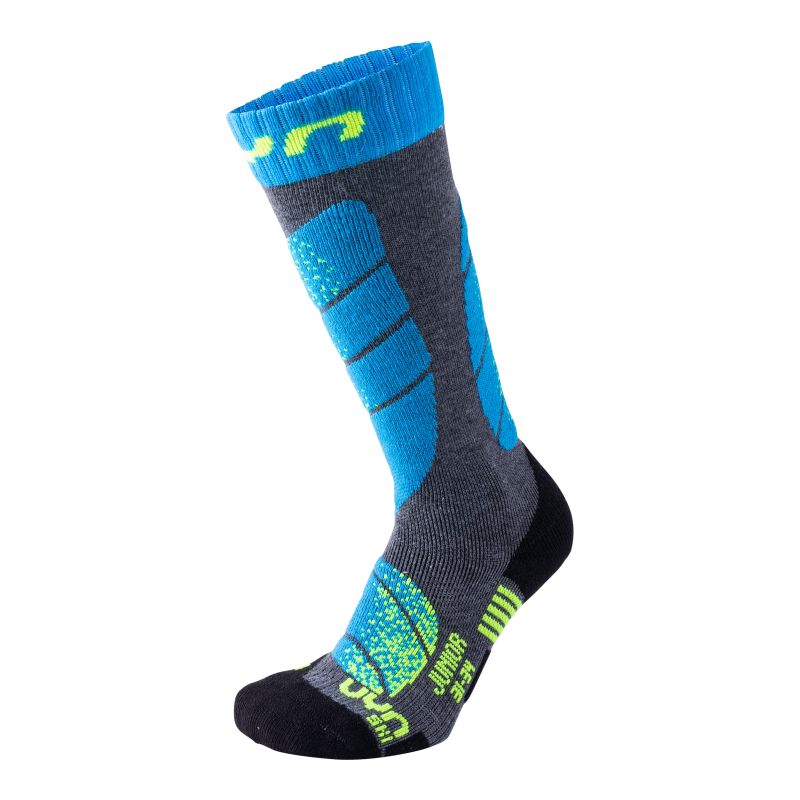 UYN Junior Ski Socks Medium/Grey 