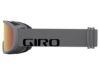 Giro Cruz grey wordmark amber scarlet