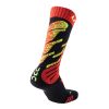 UYN Junior Ski Socks Black/Red